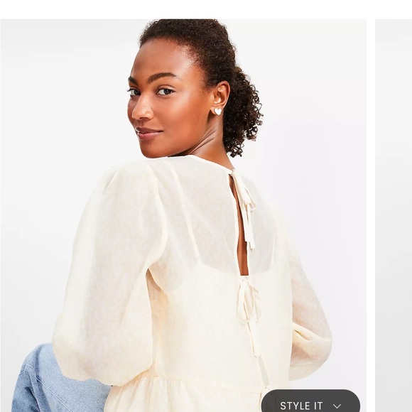 NWT Loft Blouse - Picture 2 of 7